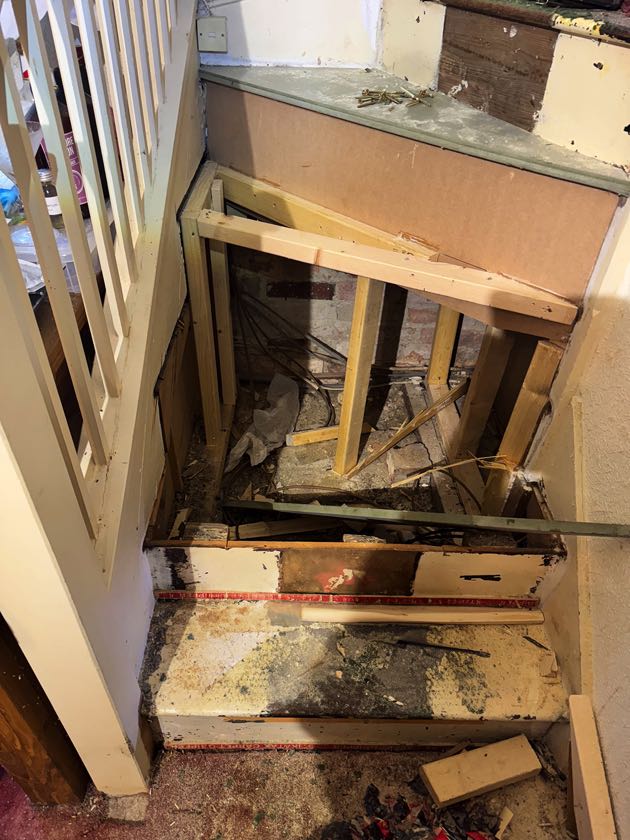 Stairs Before
